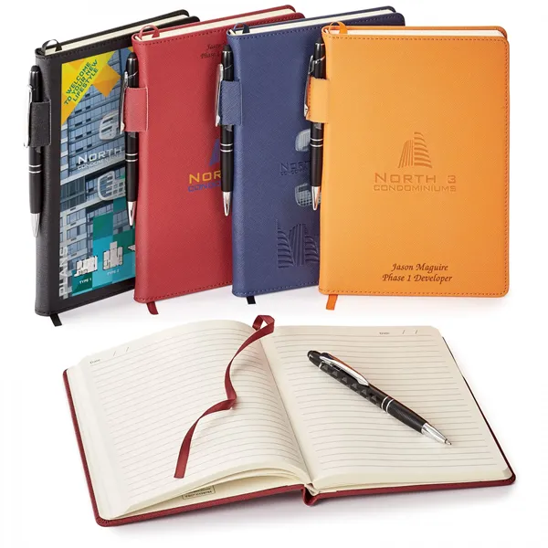 Toscano Genuine Leather Non-refillable Journal Kit