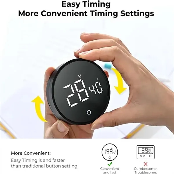 Digital Timer with Large Bright Display - Digital Timer with Large Bright Display - Image 1 of 3
