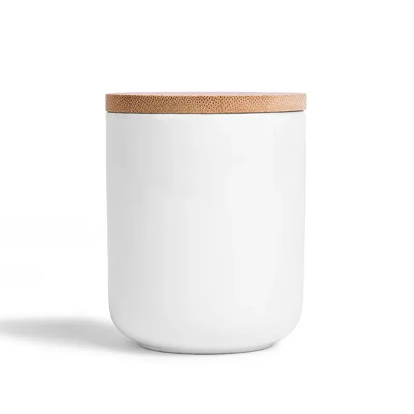 AromaHaven Ceramic Soy Candle - AromaHaven Ceramic Soy Candle - Image 10 of 15