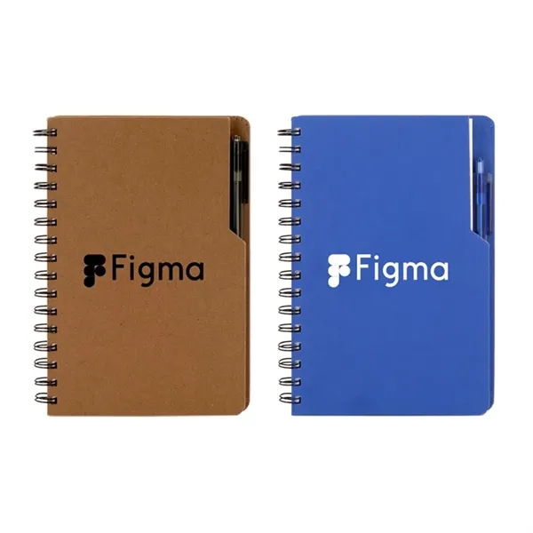 Kraft Notebook w/ Pen - Kraft Notebook w/ Pen - Image 0 of 1