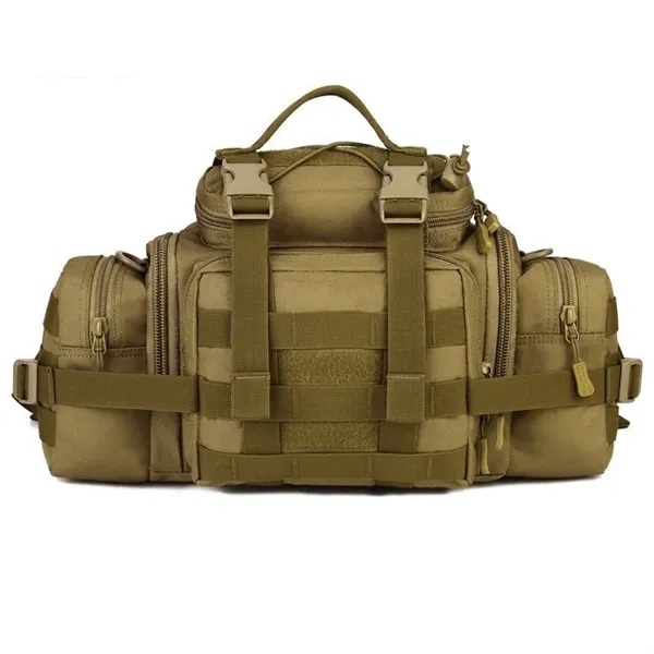 Military Multifunctional Duffle Bag with Custom Logo - Military Multifunctional Duffle Bag with Custom Logo - Image 3 of 3