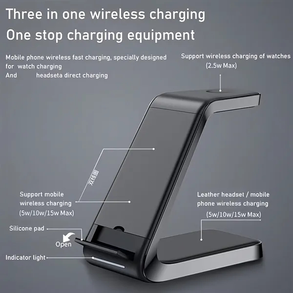 Wireless Charger Stand Fast Charging Dock Location - Wireless Charger Stand Fast Charging Dock Location - Image 3 of 5