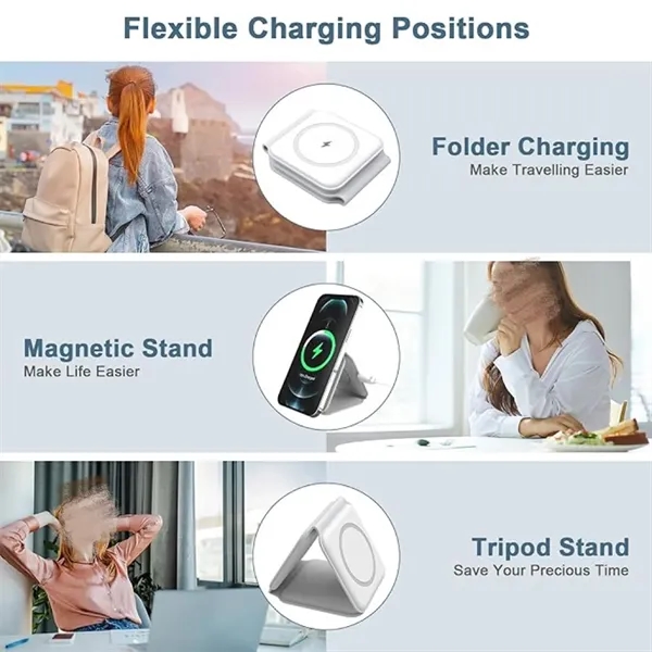 Wireless Charger 3in1 Fast Charging Base - Wireless Charger 3in1 Fast Charging Base - Image 3 of 6