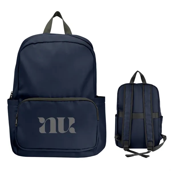 Anywhere rPET Laptop Backpack - Anywhere rPET Laptop Backpack - Image 7 of 8