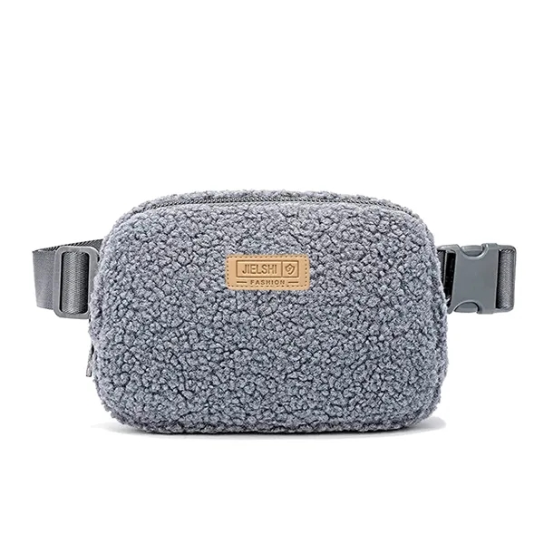 Sherpa Cross Body Belt Bag / Fanny Pack - Sherpa Cross Body Belt Bag / Fanny Pack - Image 3 of 4