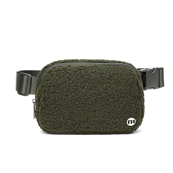 Sherpa Cross Body Belt Bag / Fanny Pack - Sherpa Cross Body Belt Bag / Fanny Pack - Image 4 of 4