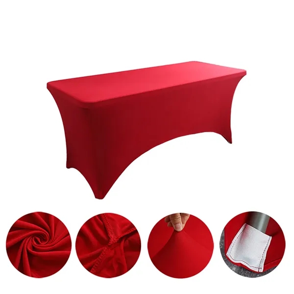6FT Elastic Table Cover - 6FT Elastic Table Cover - Image 4 of 5