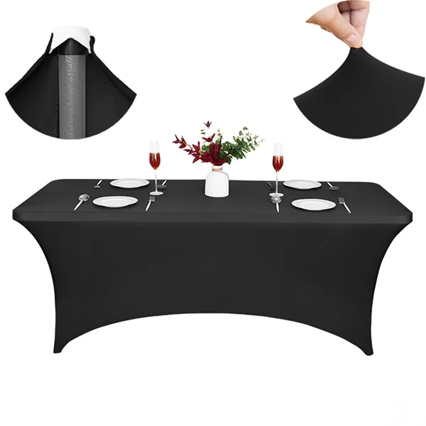 6FT Elastic Table Cover - 6FT Elastic Table Cover - Image 1 of 5