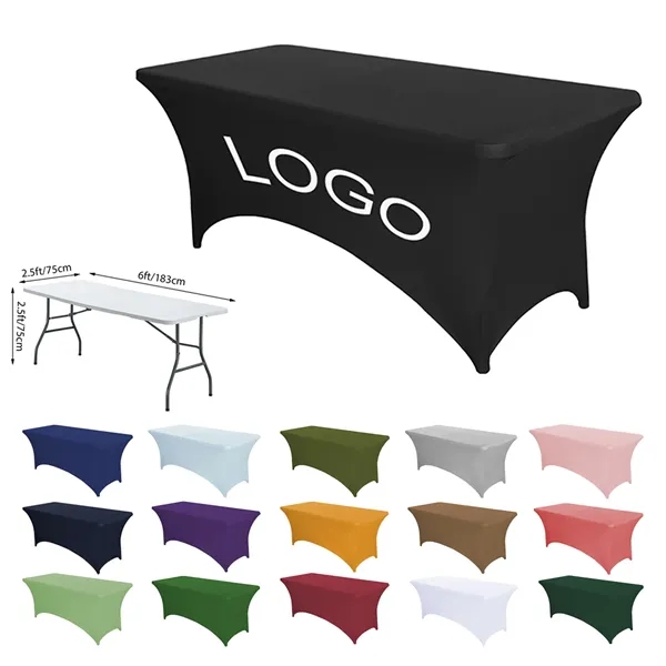 6FT Elastic Table Cover - 6FT Elastic Table Cover - Image 0 of 5