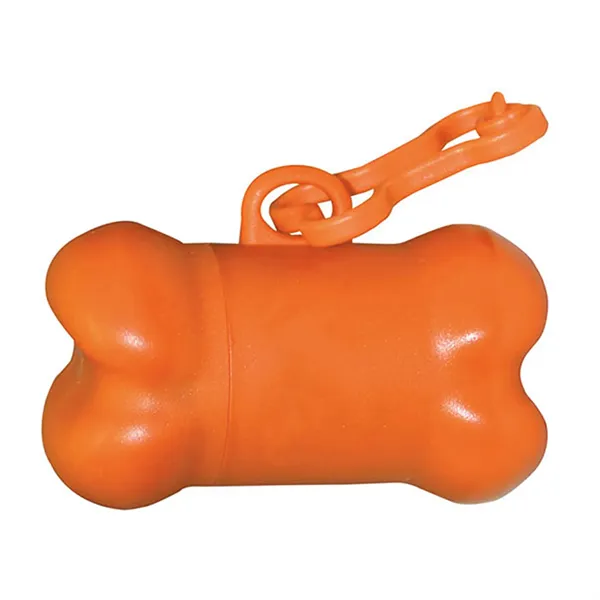 Bone Shaped Pet Bag Dispenser - 1 Color Imprint - Bone Shaped Pet Bag Dispenser - 1 Color Imprint - Image 3 of 10