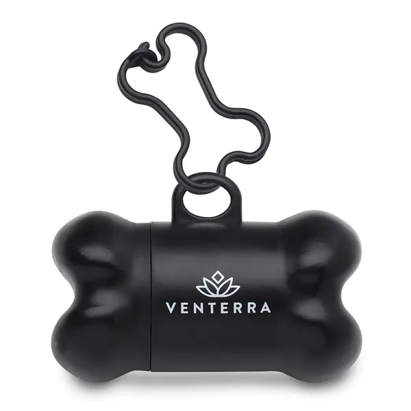 Bone Shaped Pet Bag Dispenser - 1 Color Imprint - Bone Shaped Pet Bag Dispenser - 1 Color Imprint - Image 0 of 10