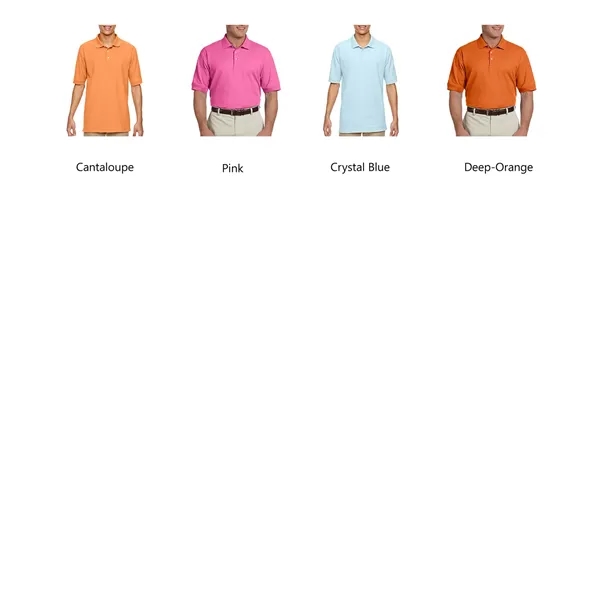 Devon & Jones Men's Short-Sleeve Polo Shirts - Devon & Jones Men's Short-Sleeve Polo Shirts - Image 1 of 7
