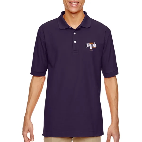 Devon & Jones Men's Short-Sleeve Polo Shirts - Devon & Jones Men's Short-Sleeve Polo Shirts - Image 2 of 7
