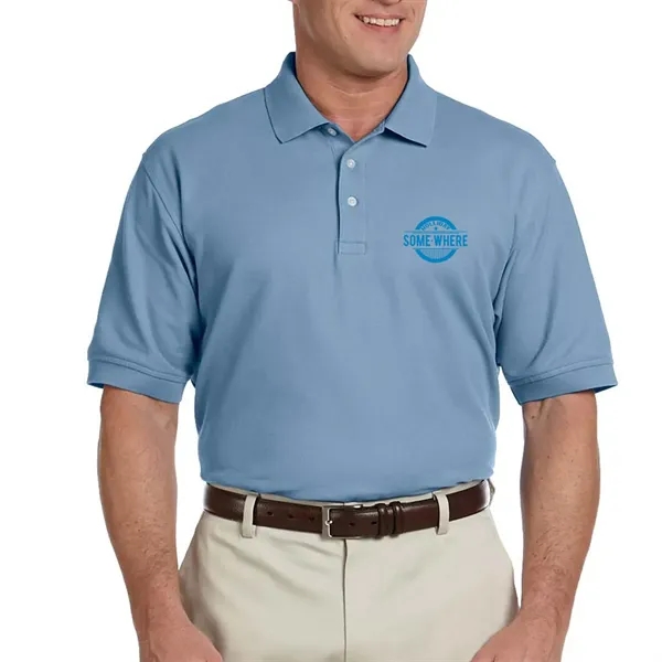 Devon & Jones Men's Short-Sleeve Polo Shirts - Devon & Jones Men's Short-Sleeve Polo Shirts - Image 5 of 7