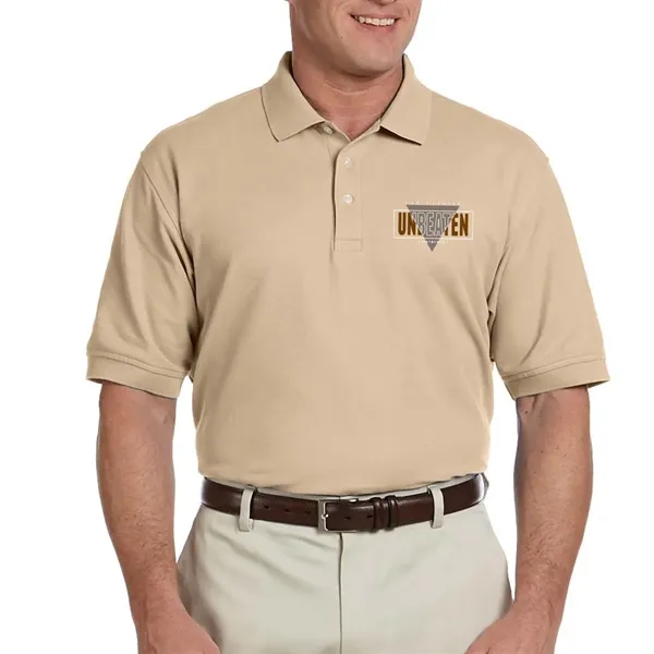 Devon & Jones Men's Short-Sleeve Polo Shirts - Devon & Jones Men's Short-Sleeve Polo Shirts - Image 6 of 7