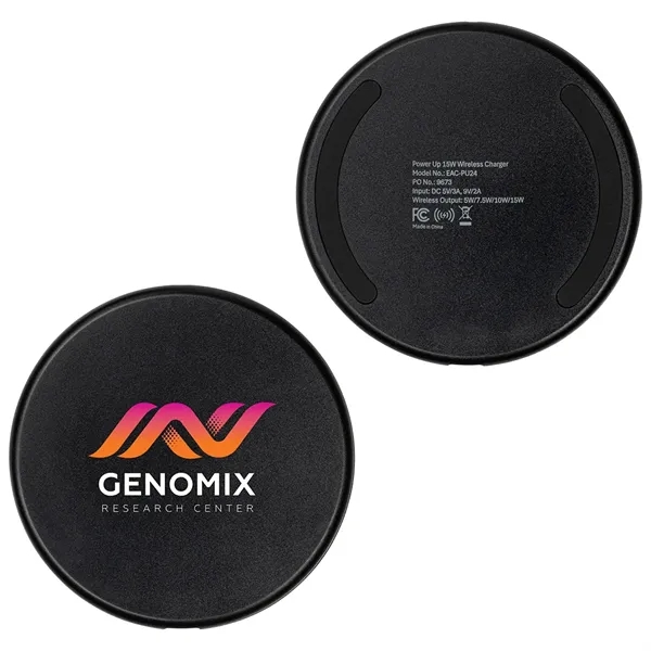 Power Up 15W Wireless Charger - Power Up 15W Wireless Charger - Image 1 of 2