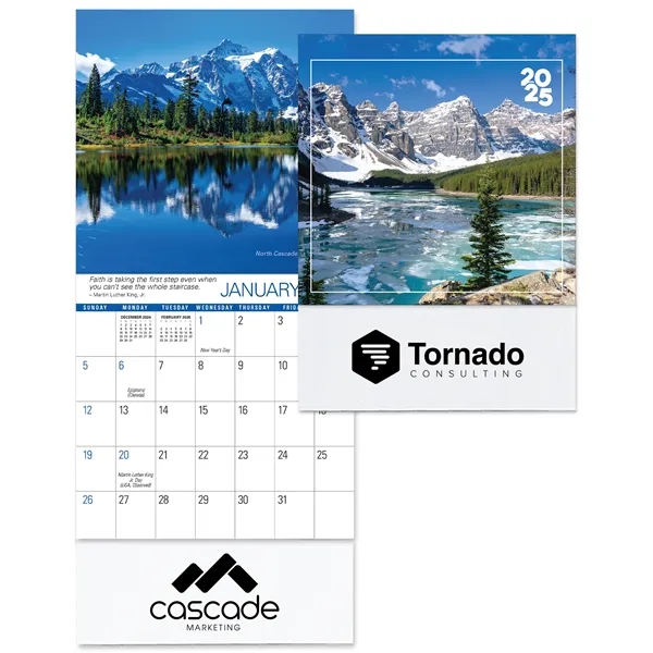 2025 Scenic Mini Wall Calendar - 2025 Scenic Mini Wall Calendar - Image 0 of 3
