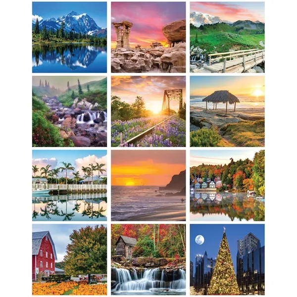 2025 Scenic Mini Wall Calendar - 2025 Scenic Mini Wall Calendar - Image 2 of 3