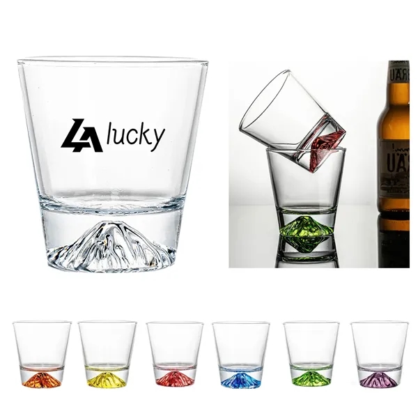 Colored Mountain Base Glassware - Colored Mountain Base Glassware - Image 0 of 1