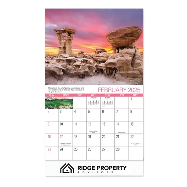 2025 Reflections Wall Calendar - 2025 Reflections Wall Calendar - Image 1 of 4