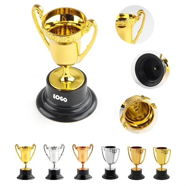 Mini Plastic Award Trophy Cup for Kids - Mini Plastic Award Trophy Cup for Kids - Image 0 of 7