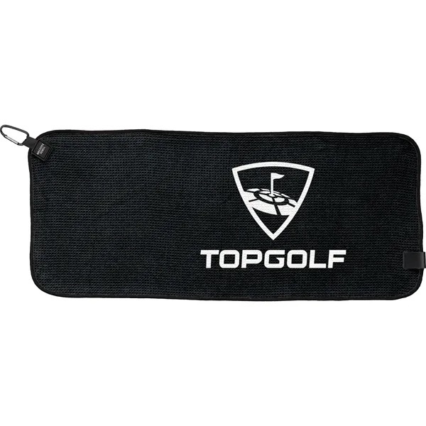 28" X 12" Magnetic Waffle Golf Towel - 28" X 12" Magnetic Waffle Golf Towel - Image 3 of 5