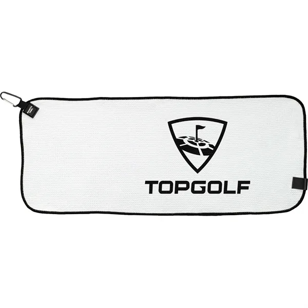 28" X 12" Magnetic Waffle Golf Towel - 28" X 12" Magnetic Waffle Golf Towel - Image 5 of 5