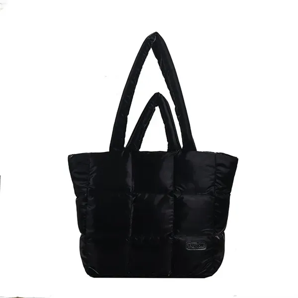 Eiderdown Puffer Tote Bag - Eiderdown Puffer Tote Bag - Image 0 of 3