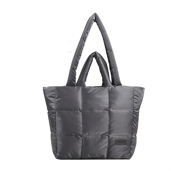 Eiderdown Puffer Tote Bag - Eiderdown Puffer Tote Bag - Image 3 of 3