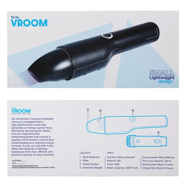 Vavavroom Handheld Vacuum Cleane - Vavavroom Handheld Vacuum Cleane - Image 1 of 9