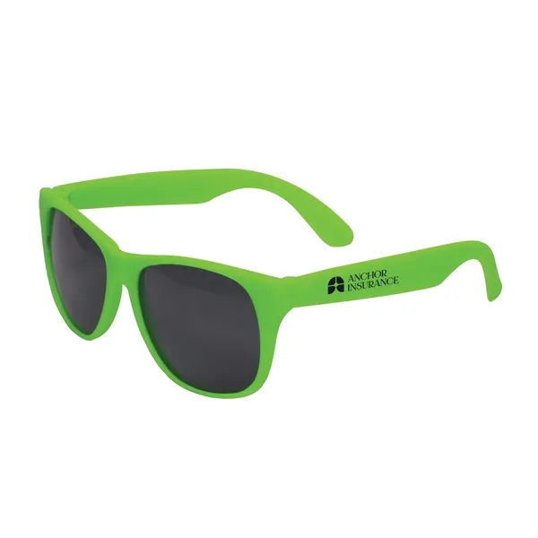 Single Color Matte Sunglasses - Single Color Matte Sunglasses - Image 3 of 10