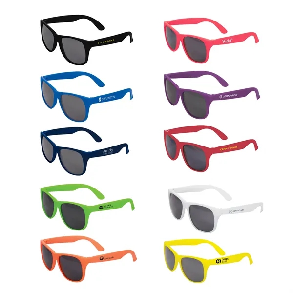 Single Color Matte Sunglasses - Single Color Matte Sunglasses - Image 0 of 10