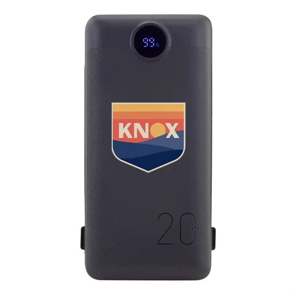 Charge All 20K Power Bank with Charging Cables and AC Plug - Charge All 20K Power Bank with Charging Cables and AC Plug - Image 8 of 13