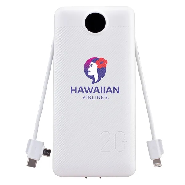 Charge All 20K Power Bank with Charging Cables and AC Plug - Charge All 20K Power Bank with Charging Cables and AC Plug - Image 5 of 13