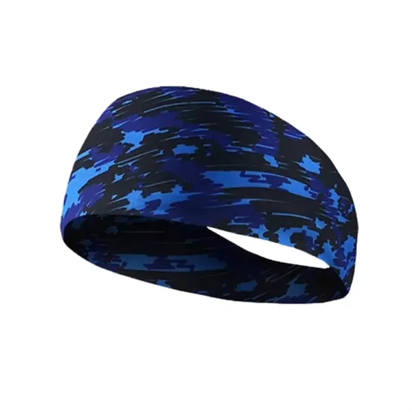 Unisex Breathable Fitness Headband - Unisex Breathable Fitness Headband - Image 4 of 11