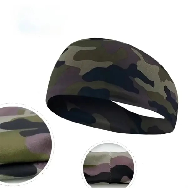 Unisex Breathable Fitness Headband - Unisex Breathable Fitness Headband - Image 9 of 11