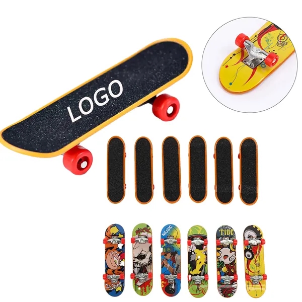 Funny Finger Technology Mini Fingerboard Alloy Skateboard - Funny Finger Technology Mini Fingerboard Alloy Skateboard - Image 0 of 3