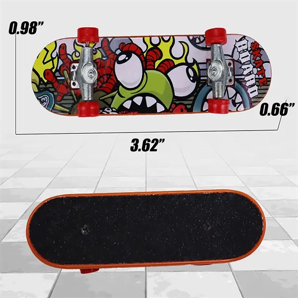 Funny Finger Technology Mini Fingerboard Alloy Skateboard - Funny Finger Technology Mini Fingerboard Alloy Skateboard - Image 1 of 3