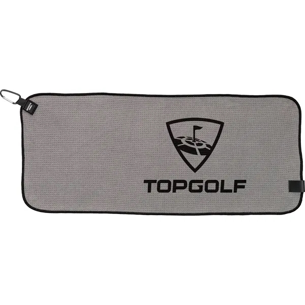 Custom 28" X 12" Magnetic Waffle Golf Towel