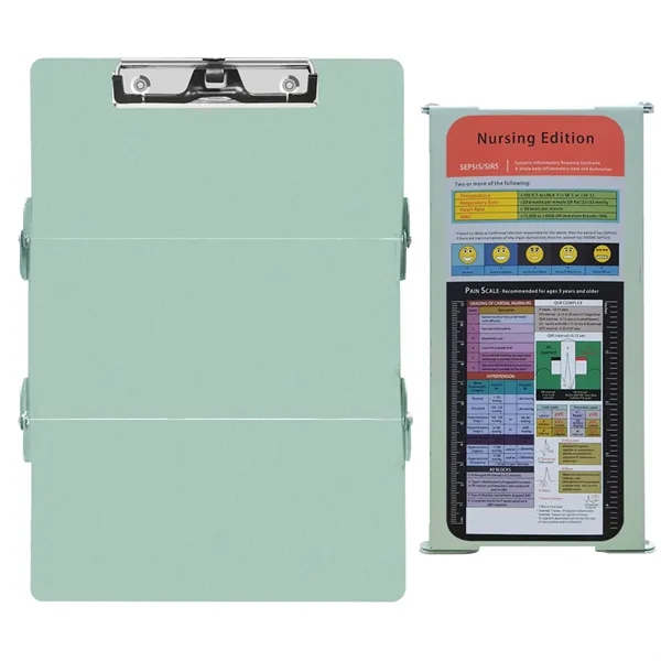 Foldable Nursing Clipboard 3 Layer Nurse Edition Cheat Sheet - Foldable Nursing Clipboard 3 Layer Nurse Edition Cheat Sheet - Image 5 of 8