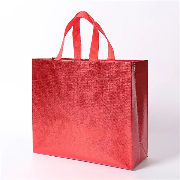 Iridescent Glossy Gift Bag - Iridescent Glossy Gift Bag - Image 6 of 11