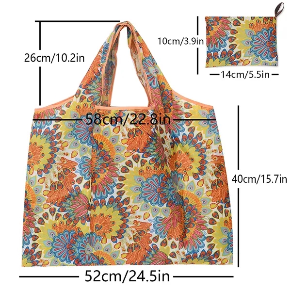 Reusable Foldable Grocery Bag - Reusable Foldable Grocery Bag - Image 15 of 15