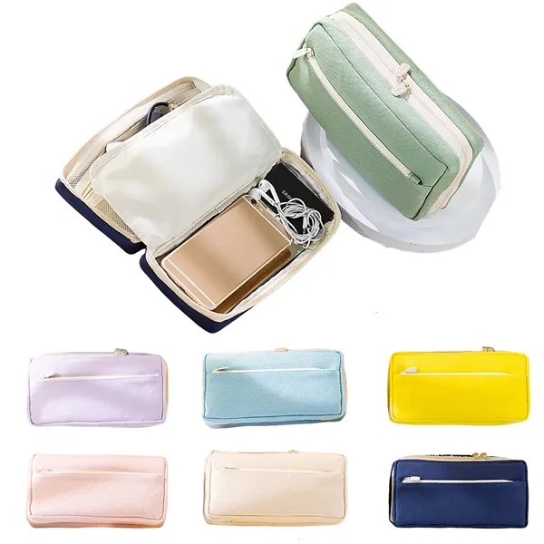 Big Capacity Pencil Case Pen Pouch Holder Bag - Big Capacity Pencil Case Pen Pouch Holder Bag - Image 1 of 10