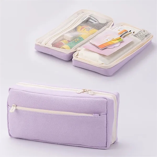 Big Capacity Pencil Case Pen Pouch Holder Bag - Big Capacity Pencil Case Pen Pouch Holder Bag - Image 7 of 10