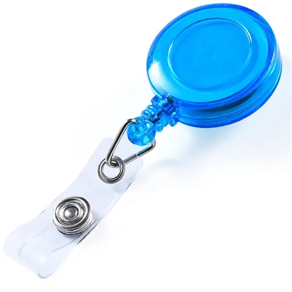 Translucent Retractable Back Buckle Badge Clip Reel Wheel - Translucent Retractable Back Buckle Badge Clip Reel Wheel - Image 6 of 10