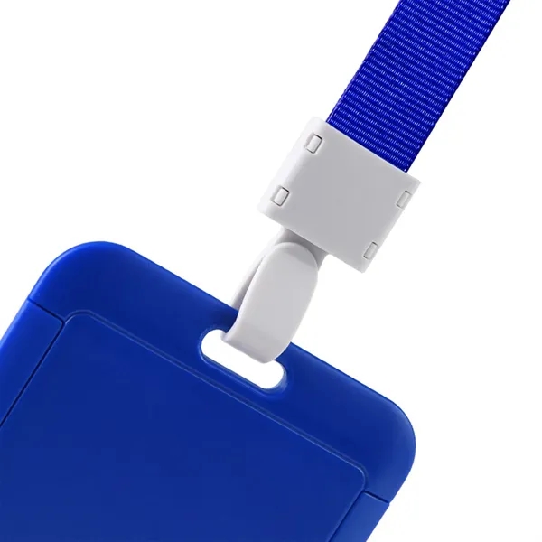 Thickened One Piece Buckle Safety Lanyard Printed Logo - Thickened One Piece Buckle Safety Lanyard Printed Logo - Image 5 of 11