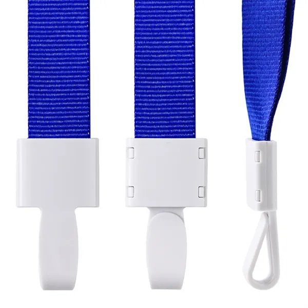 Thickened One Piece Buckle Safety Lanyard Printed Logo - Thickened One Piece Buckle Safety Lanyard Printed Logo - Image 7 of 11