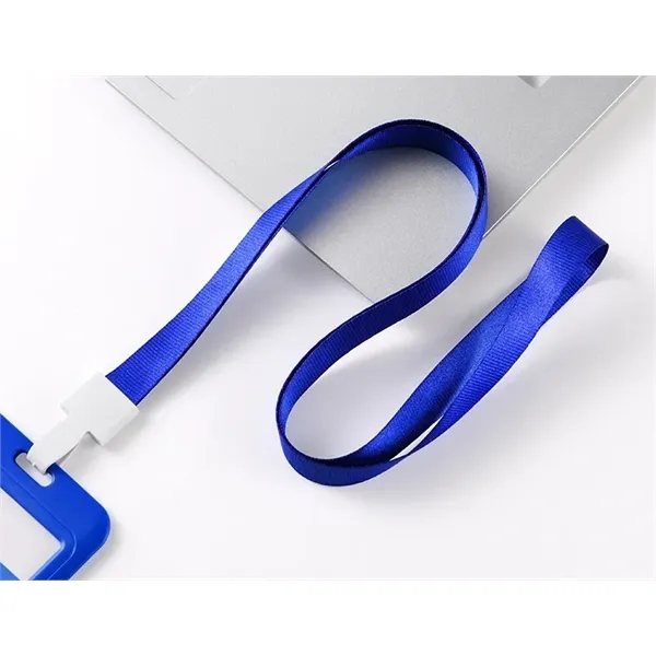 Thickened One Piece Buckle Safety Lanyard Printed Logo - Thickened One Piece Buckle Safety Lanyard Printed Logo - Image 9 of 11