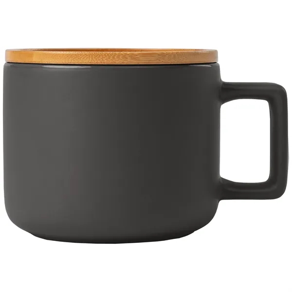 Cafe Virtuoso - 12 oz. Ceramic Mug with Bamboo Lid - Cafe Virtuoso - 12 oz. Ceramic Mug with Bamboo Lid - Image 15 of 23