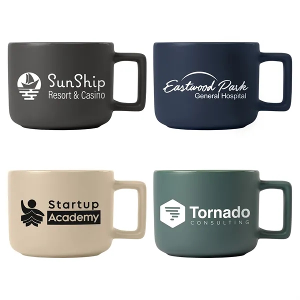 Cafe Virtuoso - 12 oz. Ceramic Mug with Bamboo Lid - Cafe Virtuoso - 12 oz. Ceramic Mug with Bamboo Lid - Image 16 of 23